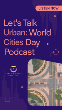 Urban City Podcast Facebook Story Image Preview