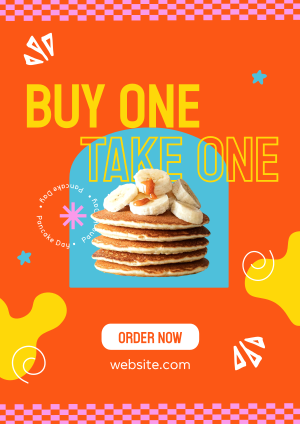 Pancake Day Promo Flyer Image Preview