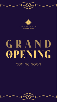 Elegant Grand Opening Facebook story Image Preview