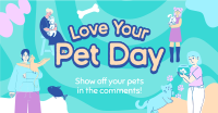 Quirky Pet Love Facebook ad Image Preview