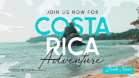 Welcome To Costa Rica Facebook event cover Image Preview