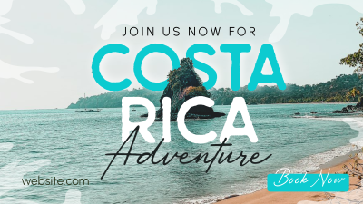 Welcome To Costa Rica Facebook event cover Image Preview