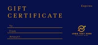 elegant gift certificate template