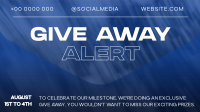 Clean Give Away Notice Animation Preview
