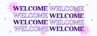 Welcome Shapes Facebook Cover Image Preview