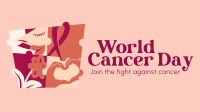 Fight Against Cancer Facebook Event Cover Design