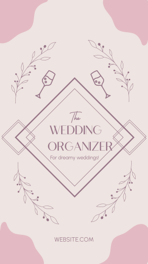 Dreamy Wedding Organizer Instagram story Image Preview