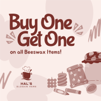 Beeswax Product Promo Instagram Post Image Preview