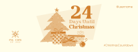 Exciting Christmas Countdown Facebook Cover Image Preview
