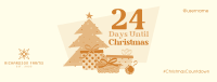 Exciting Christmas Countdown Facebook Cover Image Preview