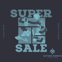 Super Sale in Sporting Goods Instagram post Image Preview