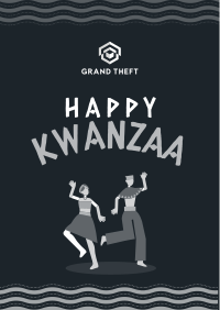 Kwanzaa Dance Poster Image Preview