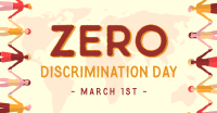 Zero Discrimination Celebration Facebook Ad Design