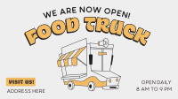 Retro Food Truck Festival Animation Preview