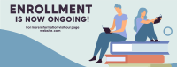 Enrollment Ongoing Facebook cover Image Preview