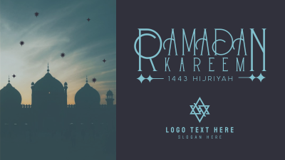 Unique Minimalist Ramadan Facebook event cover Image Preview