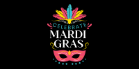 Celebrate Mardi Gras Twitter post Image Preview