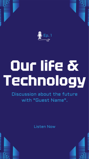 Life & Technology Podcast Instagram story Image Preview