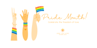 Pride Advocates Twitter Post Design