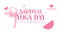 National Yoga Day Facebook Event Cover Design