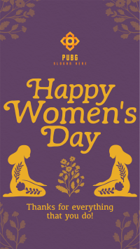 Rustic International Women's Day Facebook story Image Preview