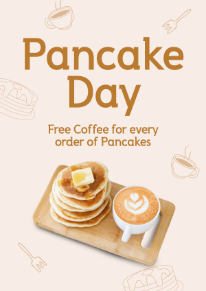 Pancake & Coffee Flyer Image Preview