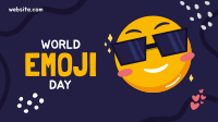 Cool Emoji Facebook event cover Image Preview
