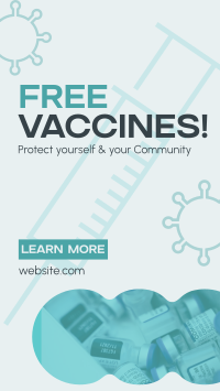 Vaccine Vaccine Reminder Facebook Story Design