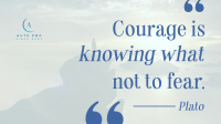 Manifest Courage Facebook event cover Image Preview