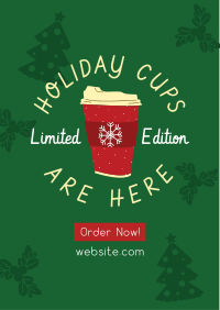 Christmas Cups Flyer Design