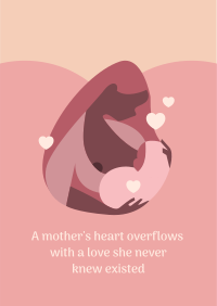 Breastfeeding Mother Flyer Design