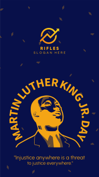 Martin Luther Day Celebration Facebook Story Design