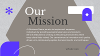 Stylish Our Mission Animation Image Preview