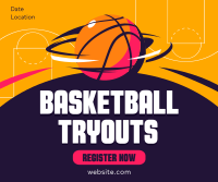 Ballers Tryouts Facebook Post Design
