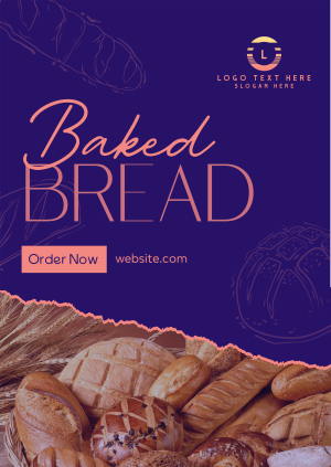 Baked Bread Bakery Poster Image Preview