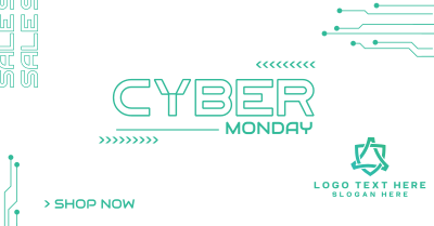 Cyber Monday Sale Facebook ad Image Preview