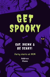 Spooky Halloween Invitation Design