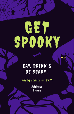 Spooky Halloween Invitation Image Preview