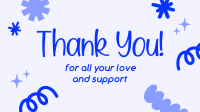 Abstract Shapes Thank You Facebook event cover Image Preview