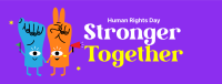Friends For Rights Facebook Cover Design