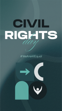 Civil Rights Day Facebook Story Design
