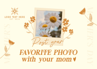 Mother's Day Photo Postcard Image Preview