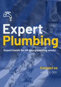 Clean Plumbing Works Flyer Image Preview