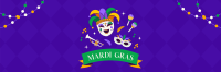 Mardi Gras Celebration Twitter header (cover) Image Preview