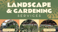 Landscape & Gardening Facebook Event Cover Design