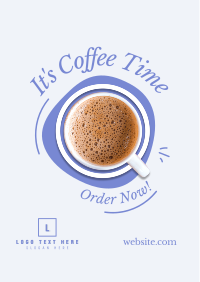 It's Coffee Time Flyer Image Preview