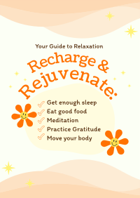 Practice Relaxation Tips Poster Preview