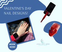 Red Valentine's Nails  Facebook post Image Preview
