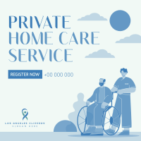 Caregiver Assistance Instagram Post Design