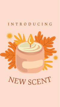 New Candle Scent Instagram story Image Preview